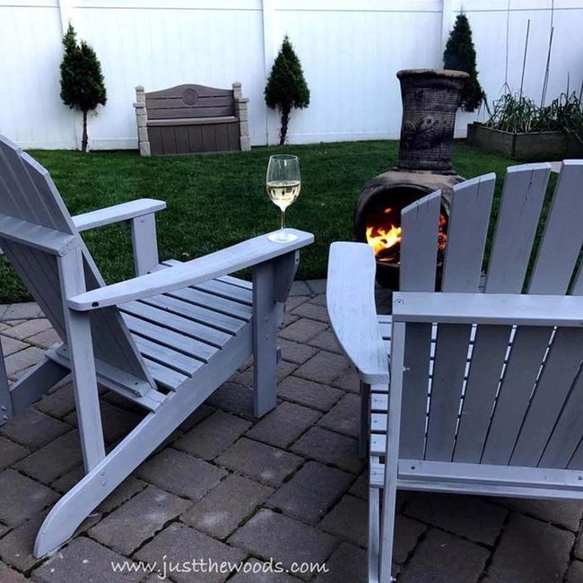 Colorful Adirondack Chairs Instant Patio