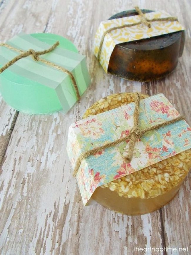 Colorful Handmade Soap Bars