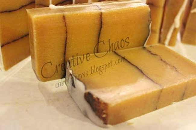 Golden Artisan Soap Bars