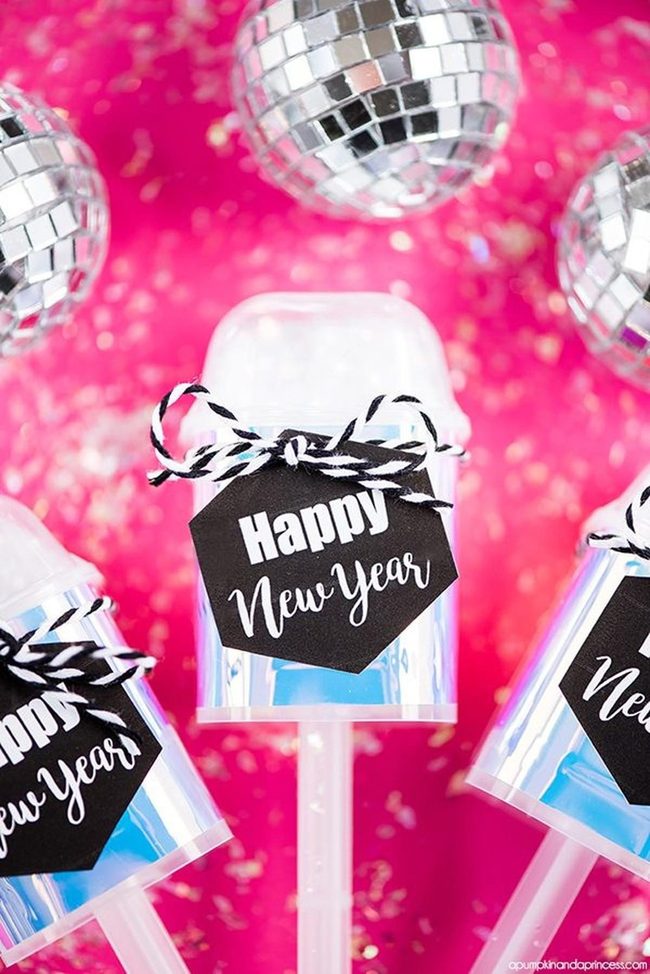 Silver Disco Ball Party Favors