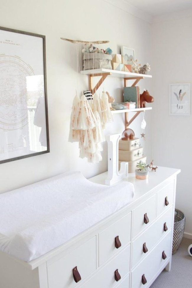 Clean Wood Tones Nursery