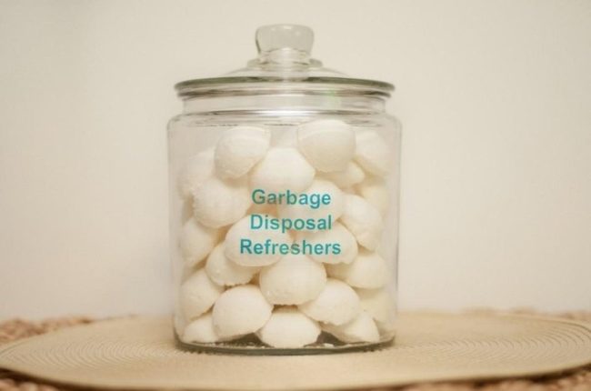 White Sphere Kitchen Deodorizer