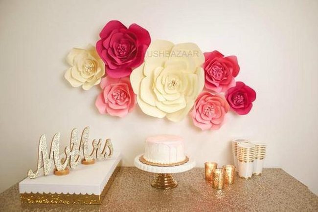 Multicolor Blooms Wall Statement