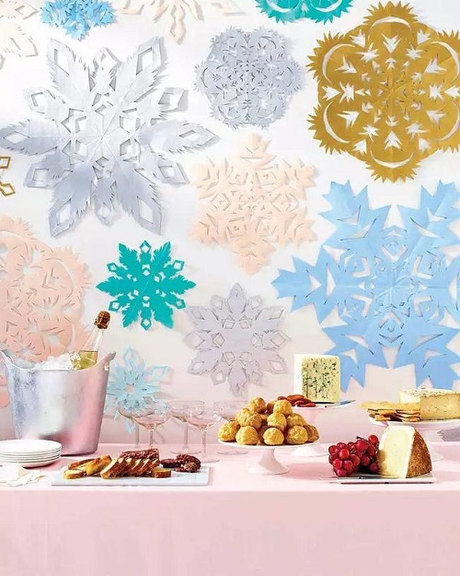 Handcut Paper Snowflakes