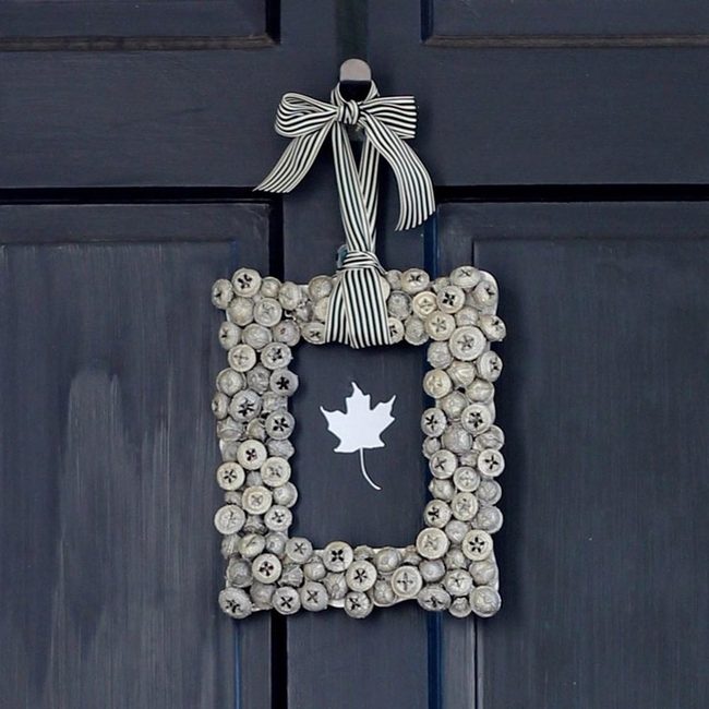 Dark Blue Doors With White Leaf Contrast