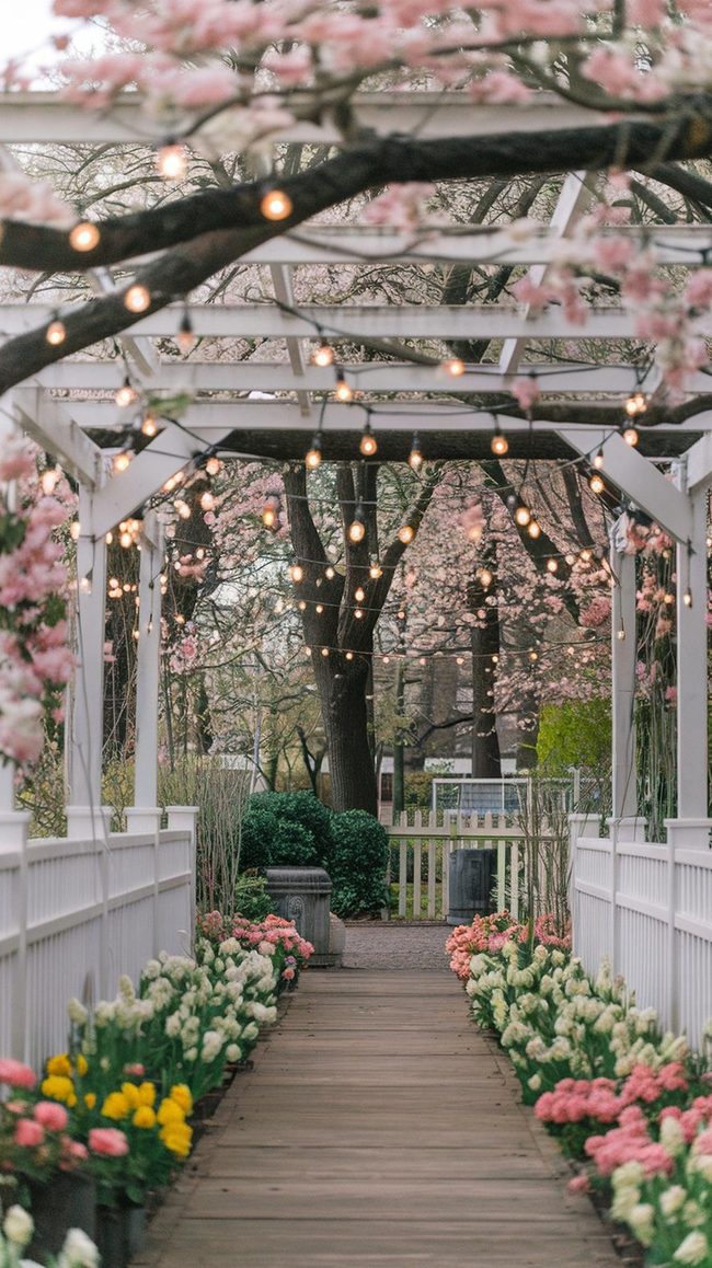 Spring Patio Edison Glow