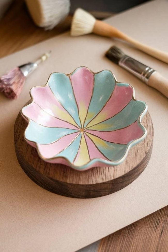 Handmade Clay Figures With Paint
