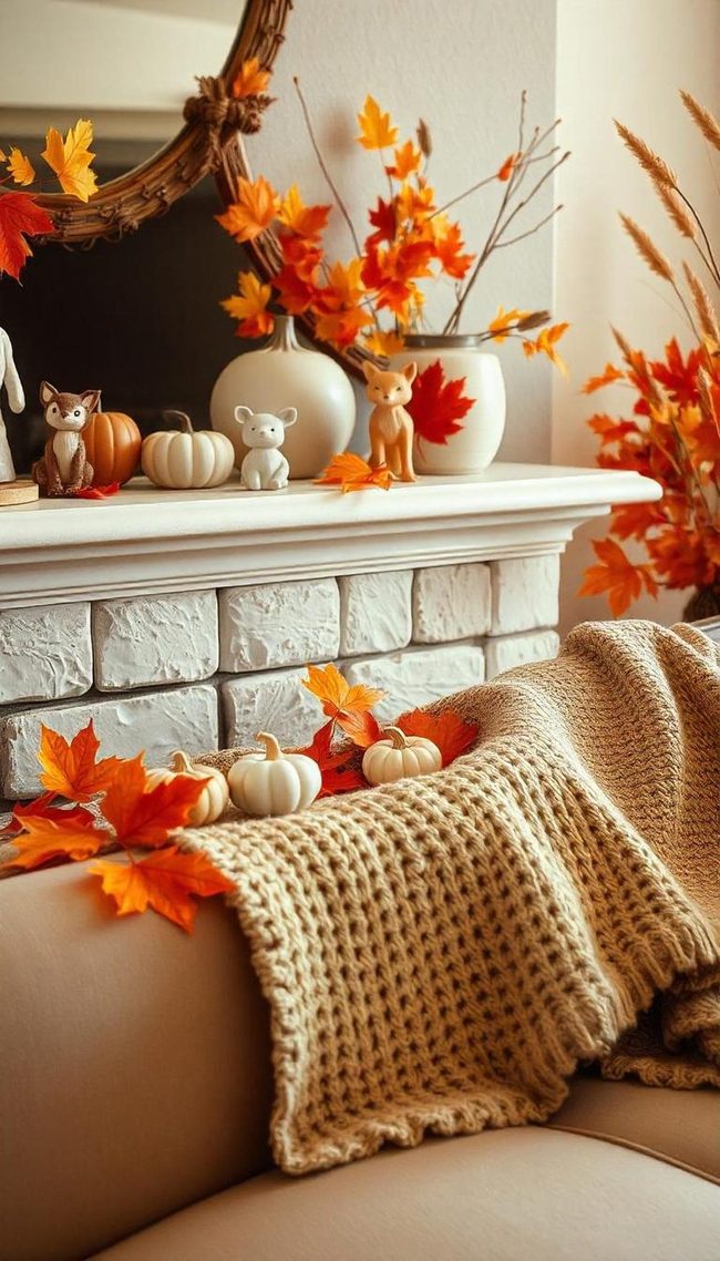 Autumn Harvest In Glass Jars