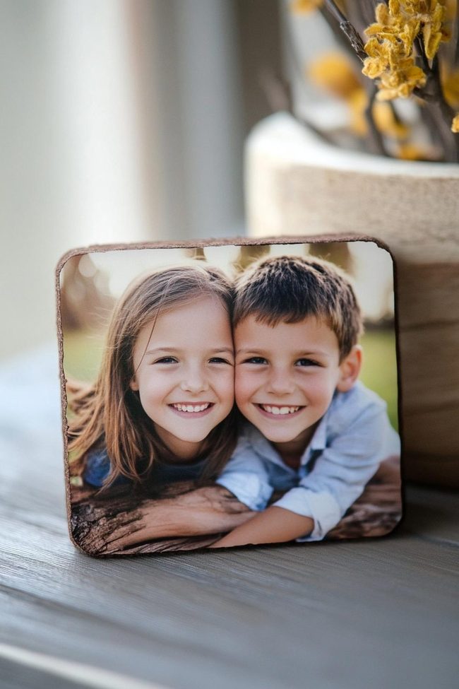 Custom Memory Ceramic Coasters