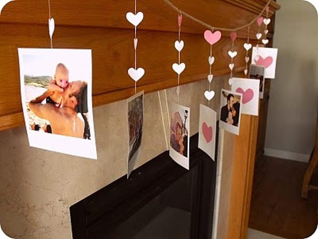 Wooden Mantels Pink Heart Memories