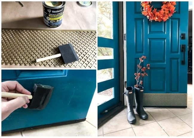 Aluminum Door Protection Diy