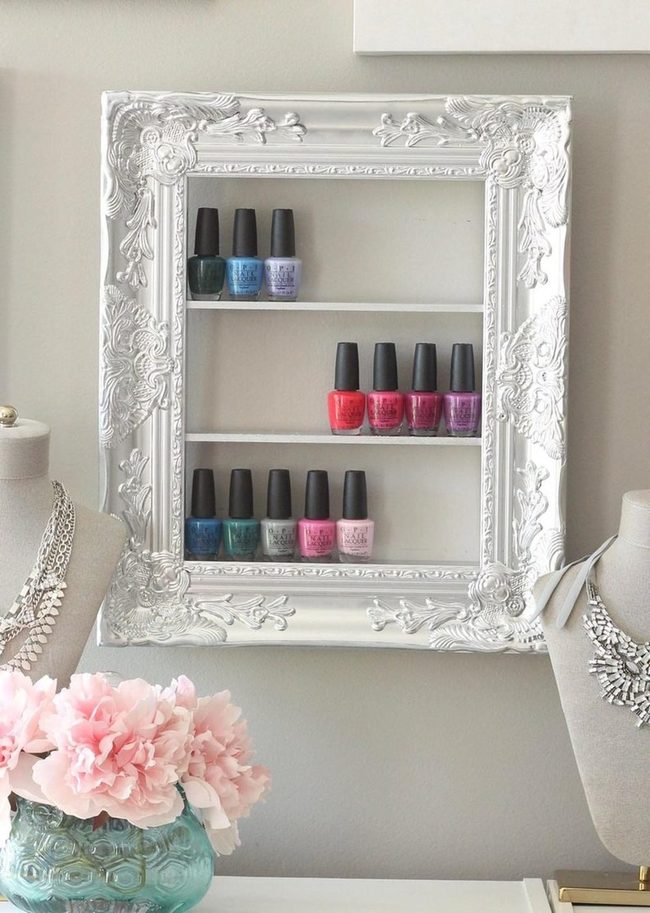 Vintage Frames Double As Storage