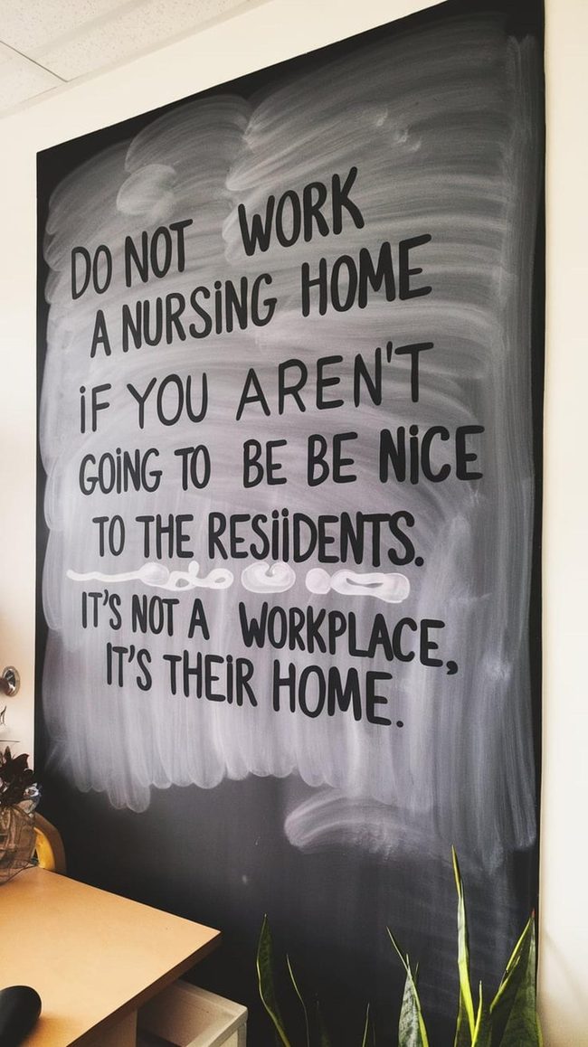 Chalkboard Wall Messages