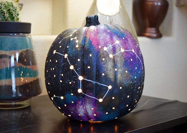 Carved Pumpkins Cast Constellations