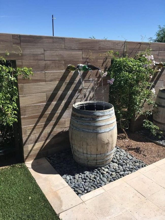 Stone Water Feature For Garden Corners