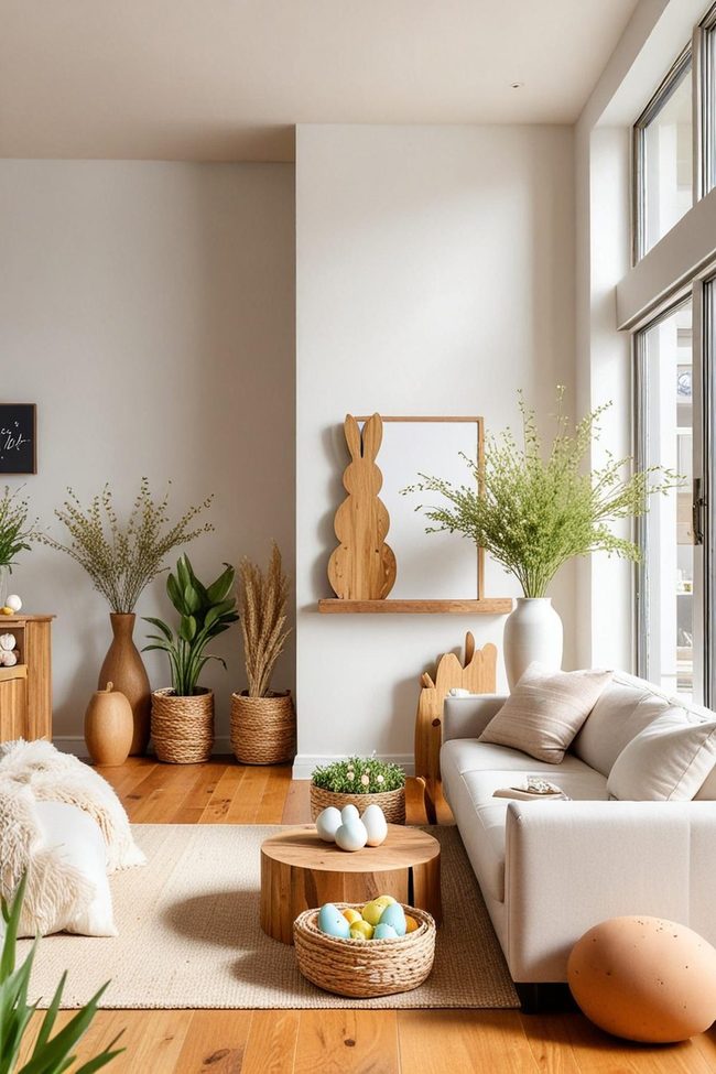 Sustainable Easter Décor with Pure Materials