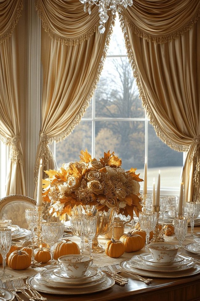Amber Glass Vases Golden Frames