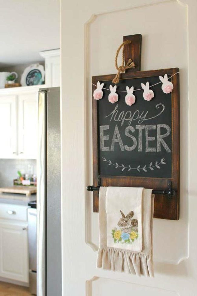 Fluffy Bunny Easter Garlands