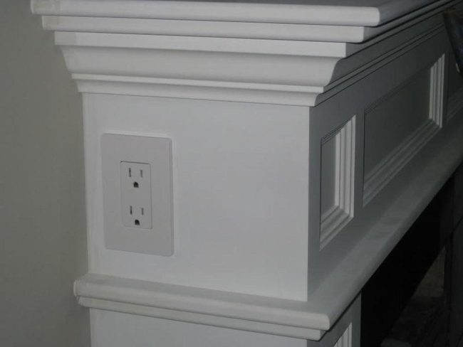 Hidden Mantle Power Solution