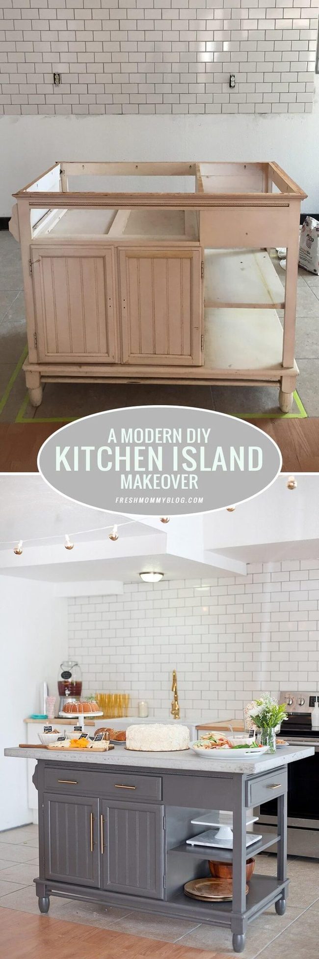 Custom Kitchen Island Build