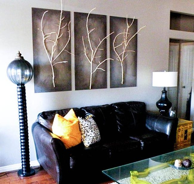 Striped Lamp Focal Point
