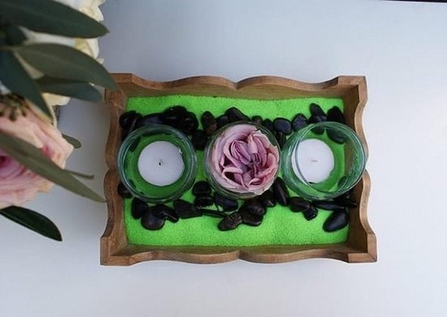 Sand And Stone Table Meditation