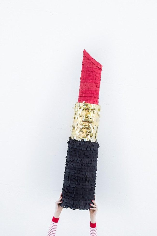 Layered Paper Lipstick Tower