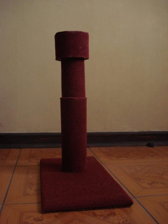 Deep Red Cat Tower