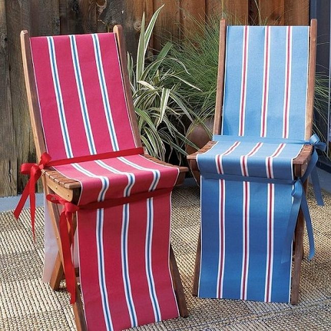 Red White Blue Striped Covers