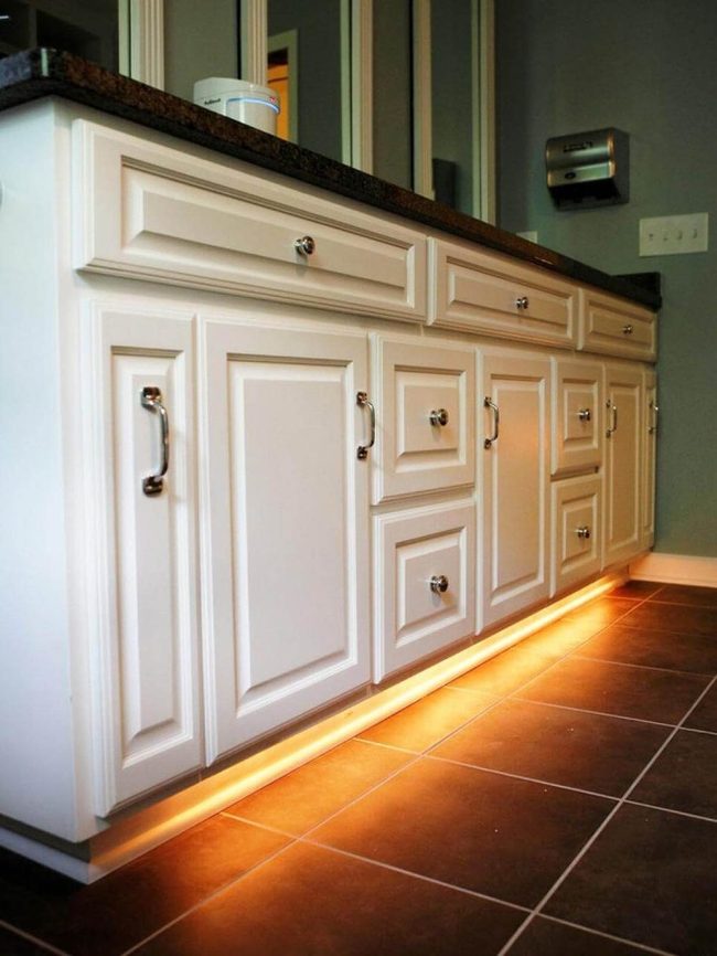 Warm Light Under Your Cabinets
