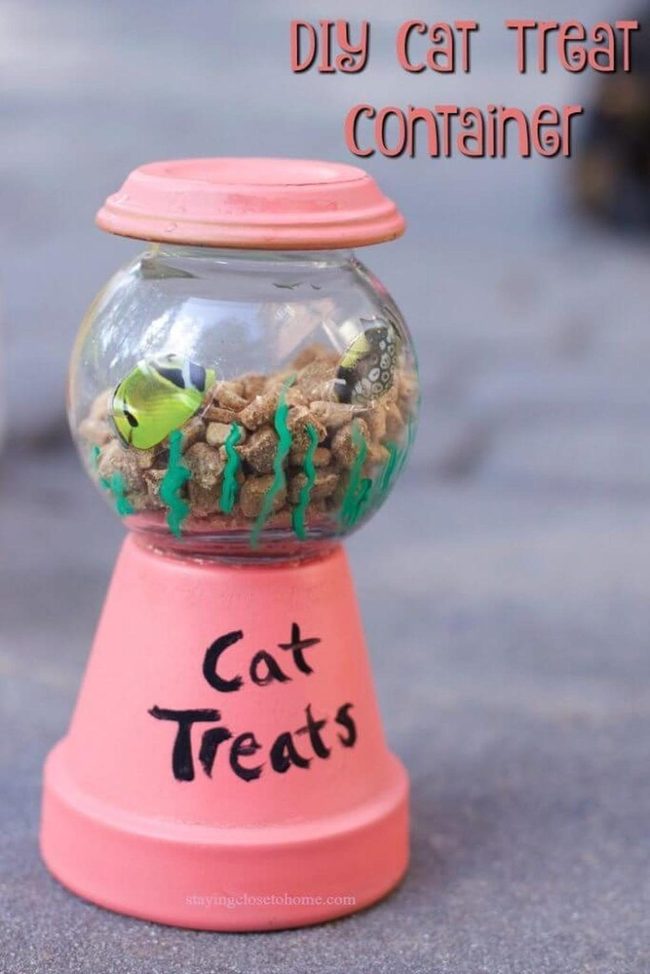 Wooden Pet Treat Shelf
