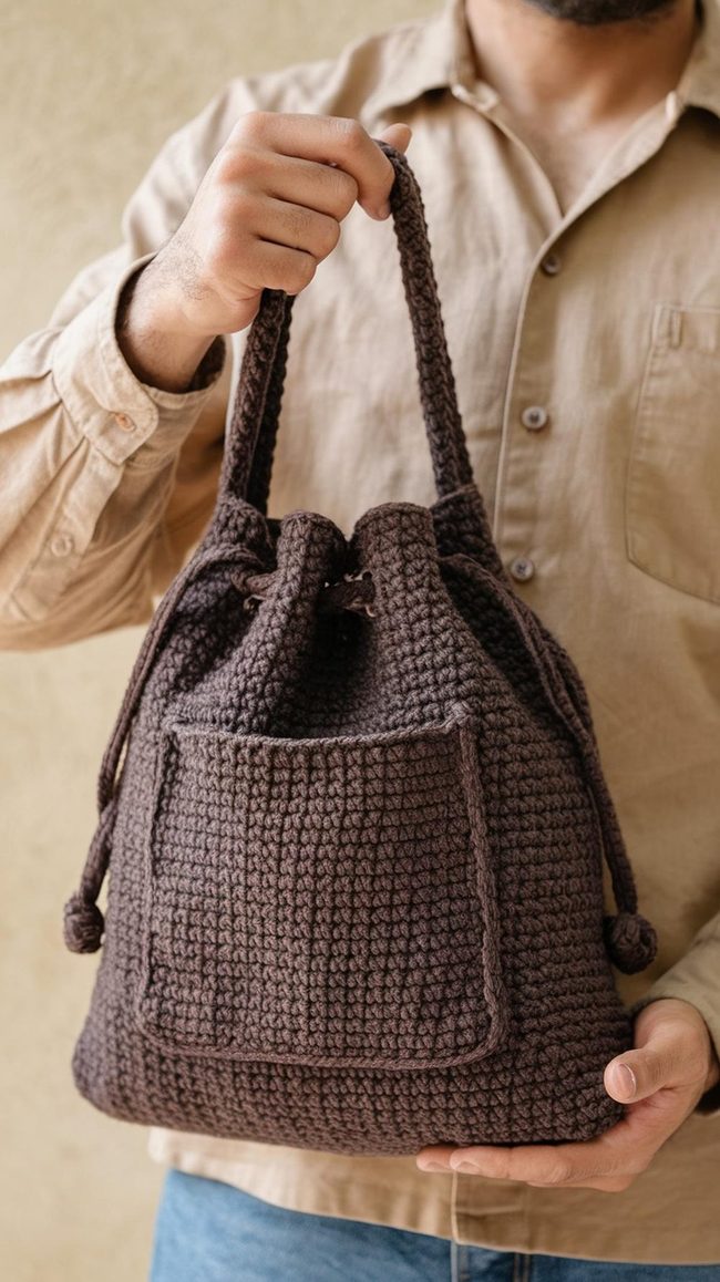 Handmade Crochet Carry-All