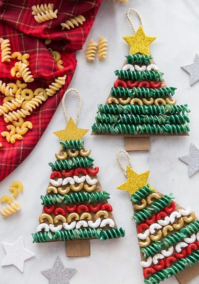 Shimmering Pasta Branch Art