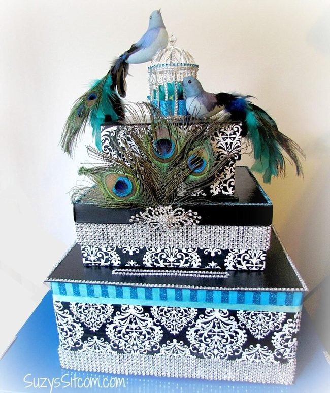 Tiered Cake Card Box