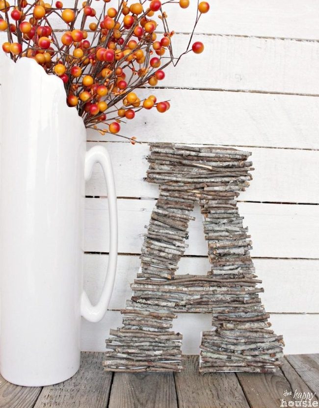Twigs And Berries Rustic Display