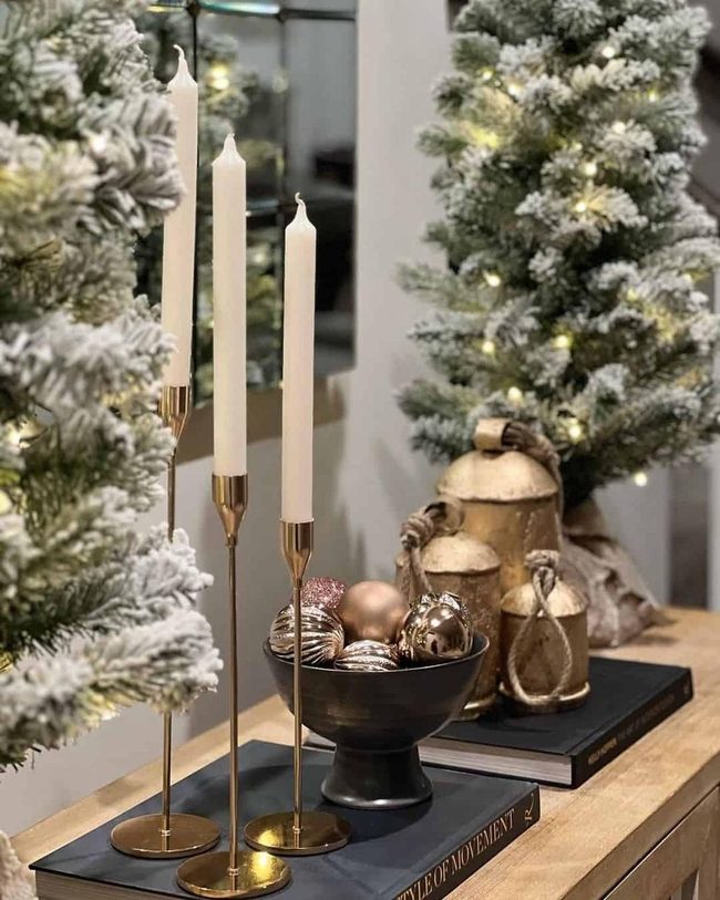 Gold And Black Luxe Console