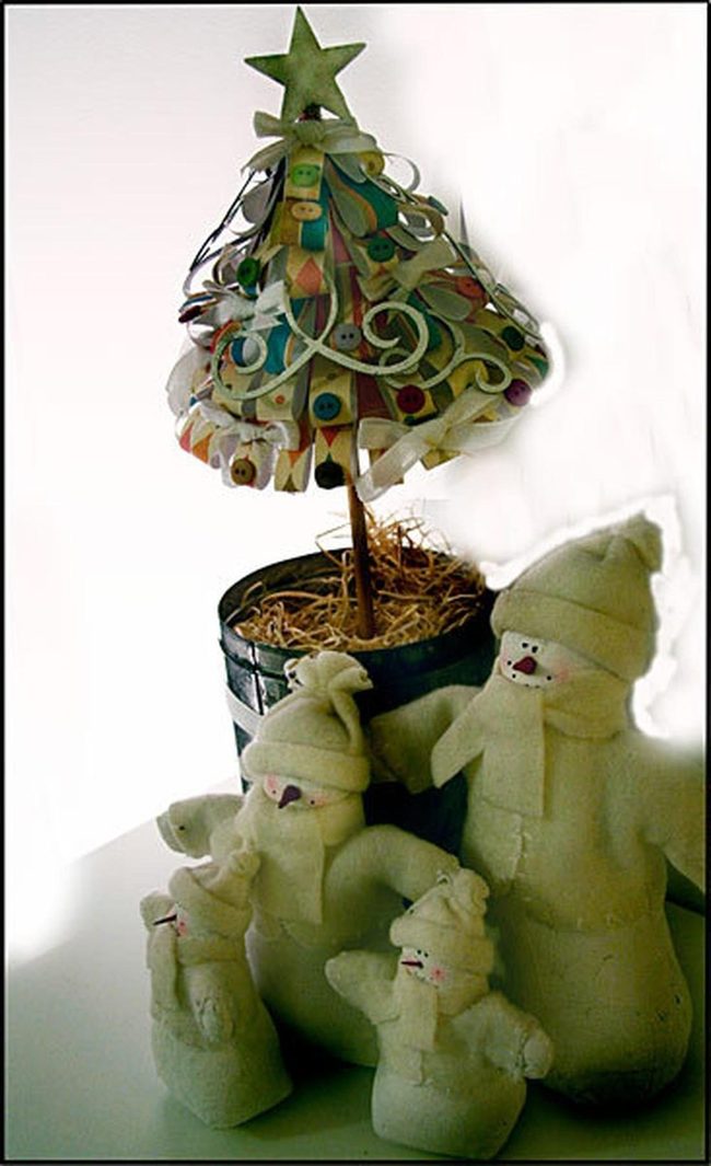 Tiny Tree, Paper Joy, Snowmen