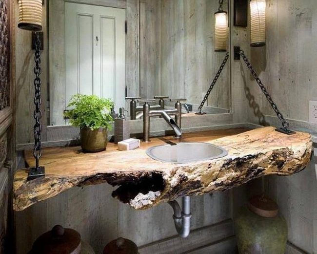 Heartwood Sink Natural Grain
