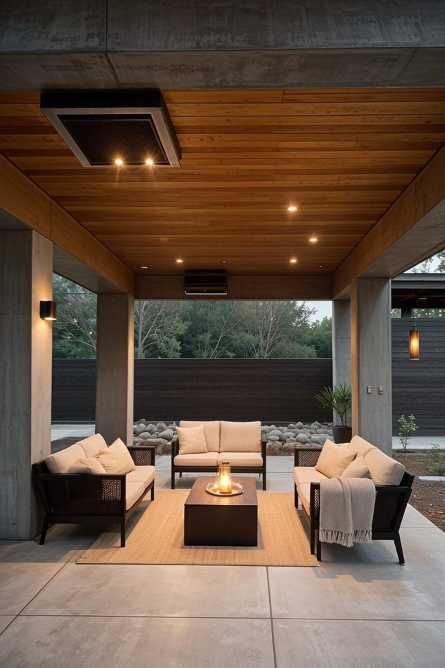 Overhead Heat and Concrete Comfort