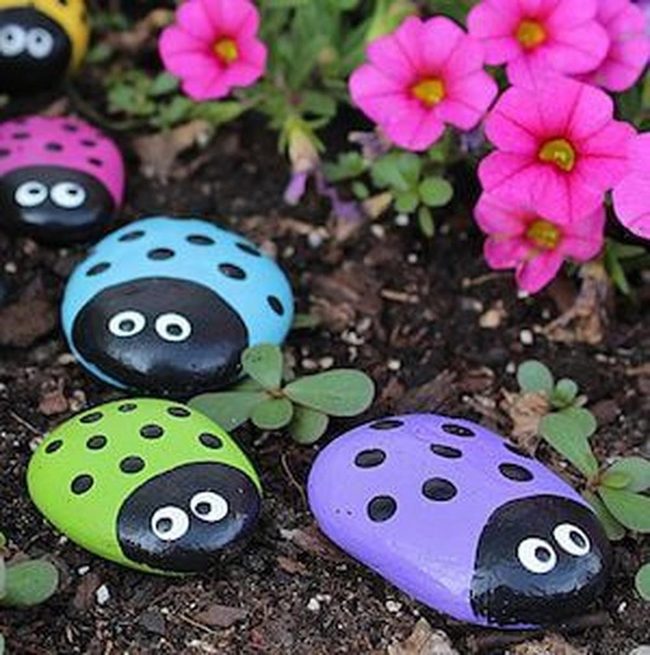 Polka-Dot Ladybugs For Gardens