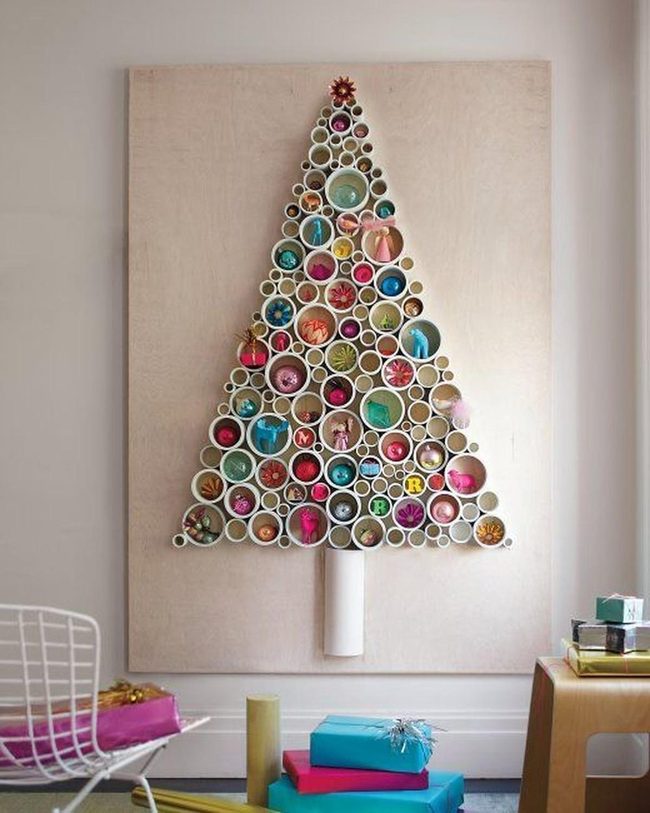 Pvc Pipe Holiday Tree Structure