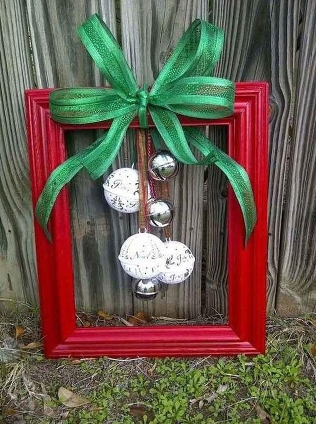 Weathered Wood Meets Crimson Frames