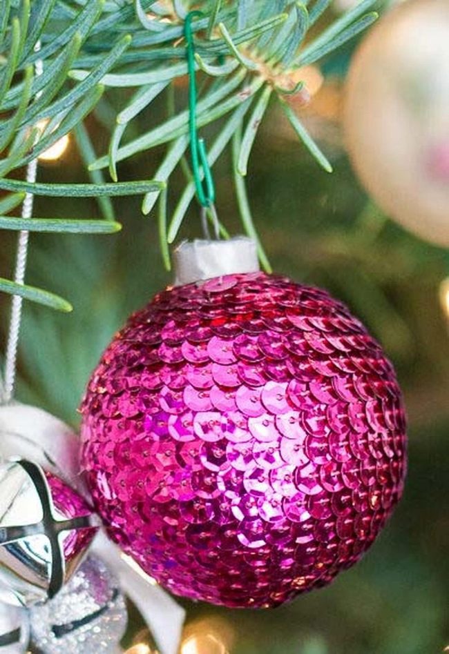 Sequin Ornaments Catch Every Light