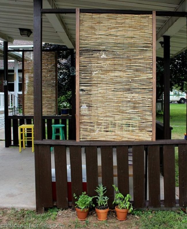 Bamboo Panels For Garden Privacy