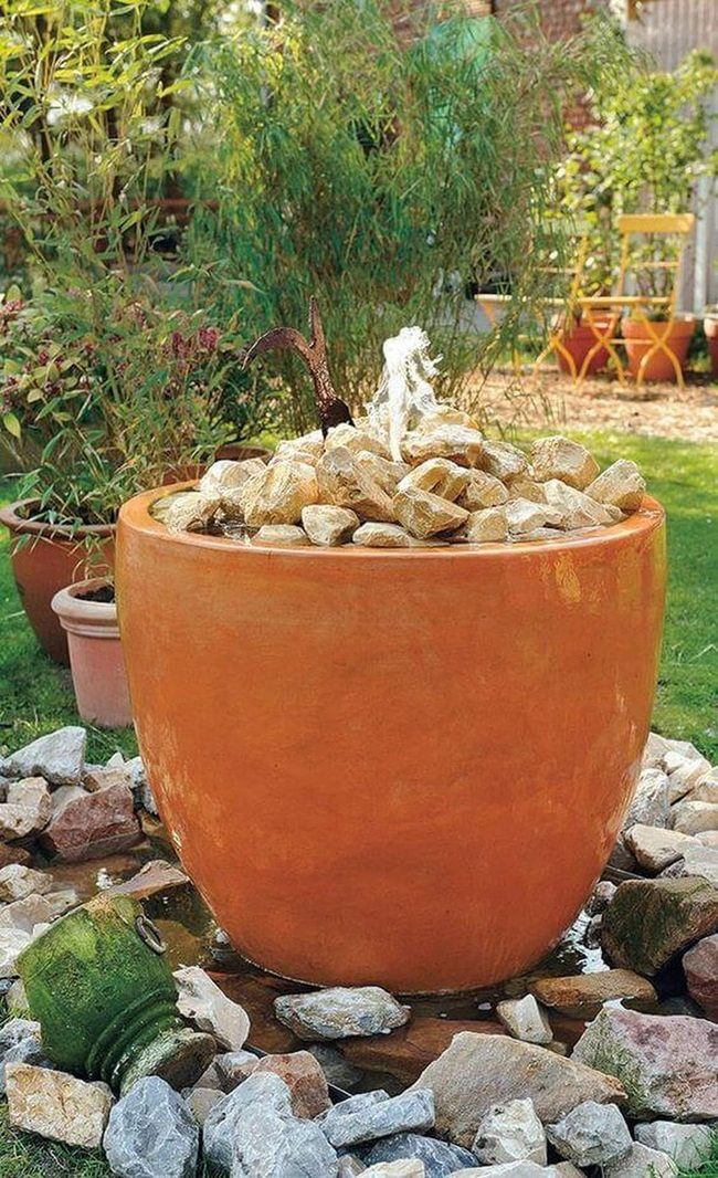 Terracotta Pot Water Feature
