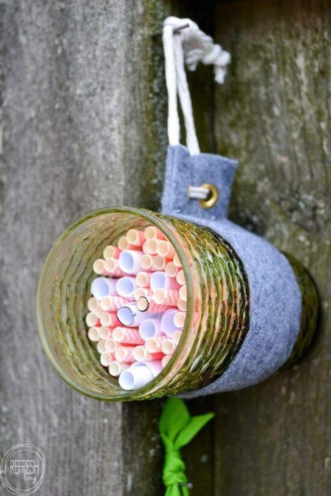Wood Bamboo Bug Hotel
