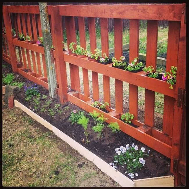 Reclaimed Wood Privacy Screens