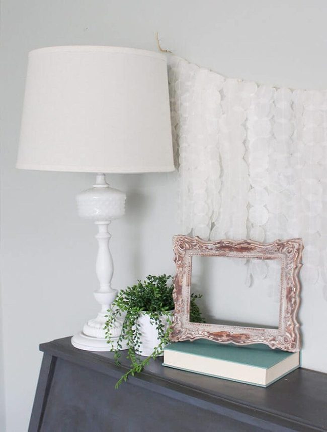 Airy Circle Garland Bedroom Decor
