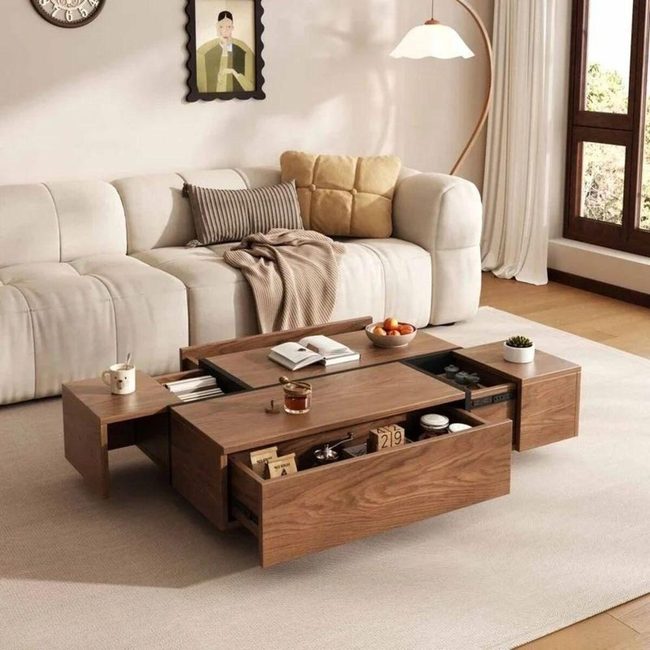 Pullout Storage Coffee Table Solutions