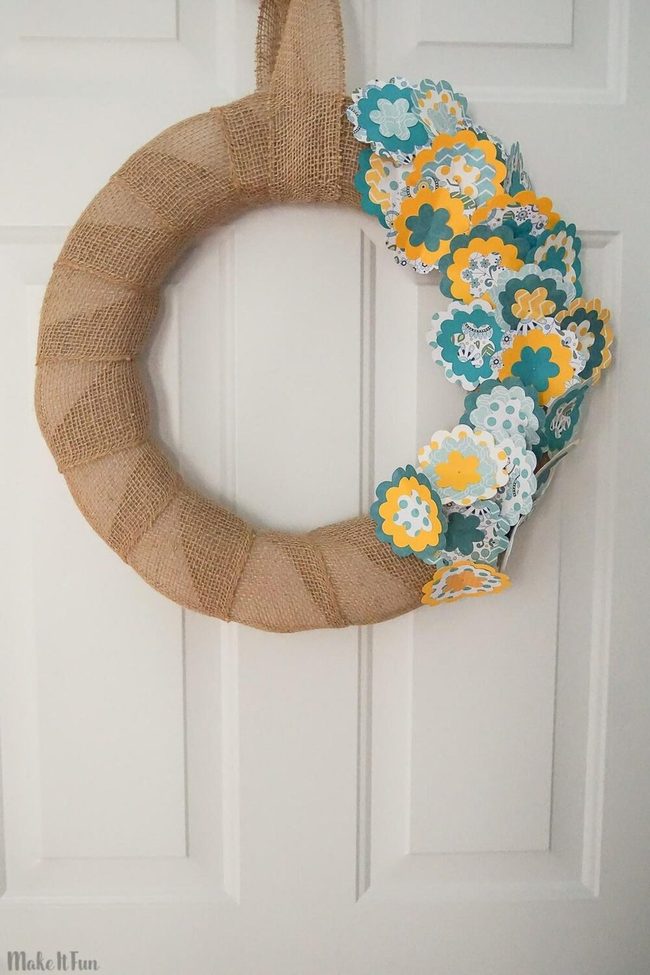 Asymmetrical Paper Blooms Burst Bright